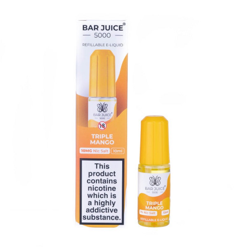 Triple Mango Nic Salt E-Liquid by Bar Juice 5000