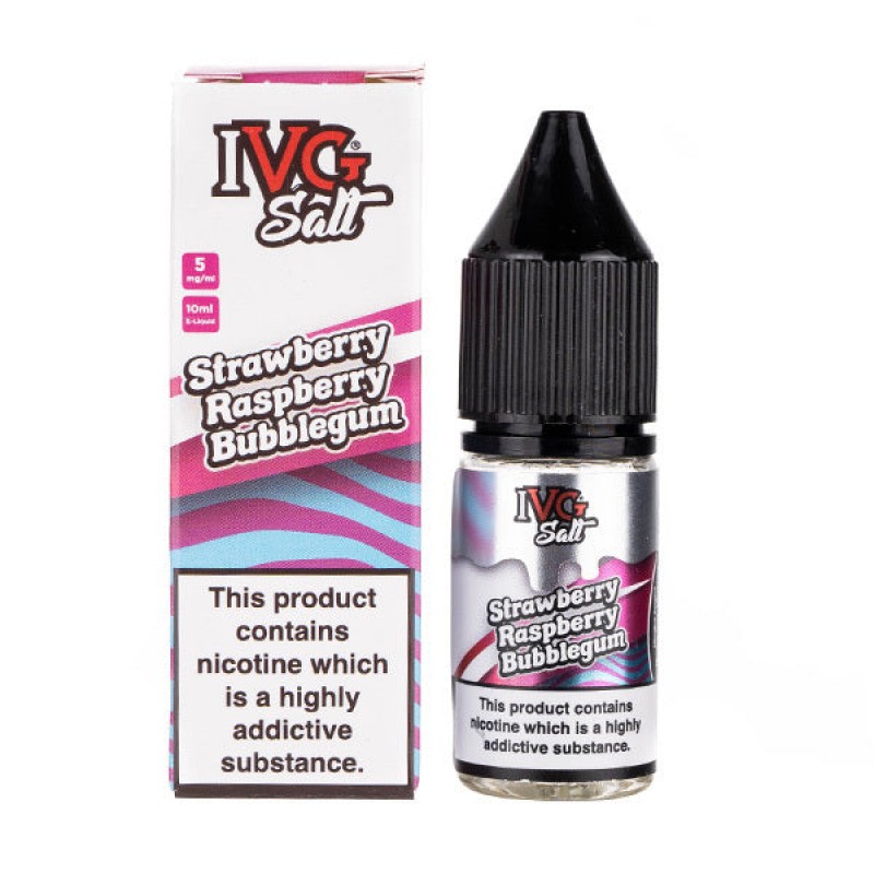 Strawberry Raspberry Bubblegum Nic Salt E-Liquid b...