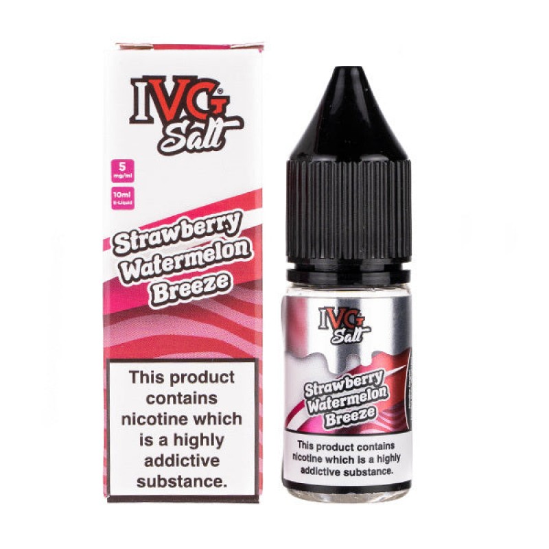 Strawberry Watermelon Breeze Nic Salt E-Liquid by ...