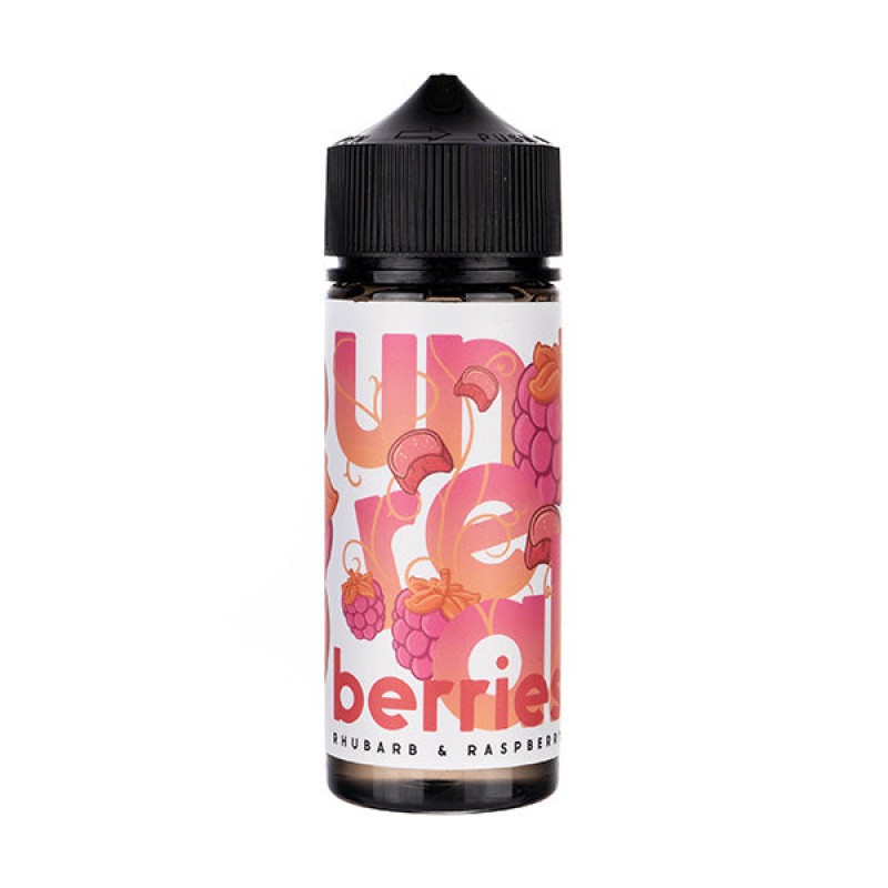 Rhubarb & Raspberry 100ml Shortfill E-Liquid b...