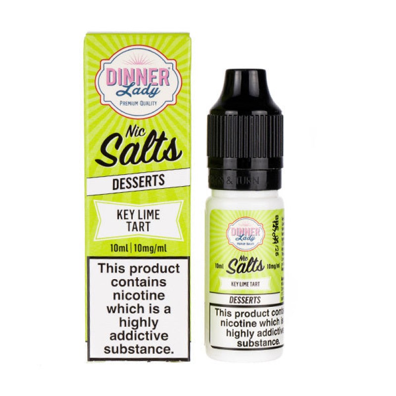 Key Lime Tart Nic Salt E-Liquid by Dinner Lady