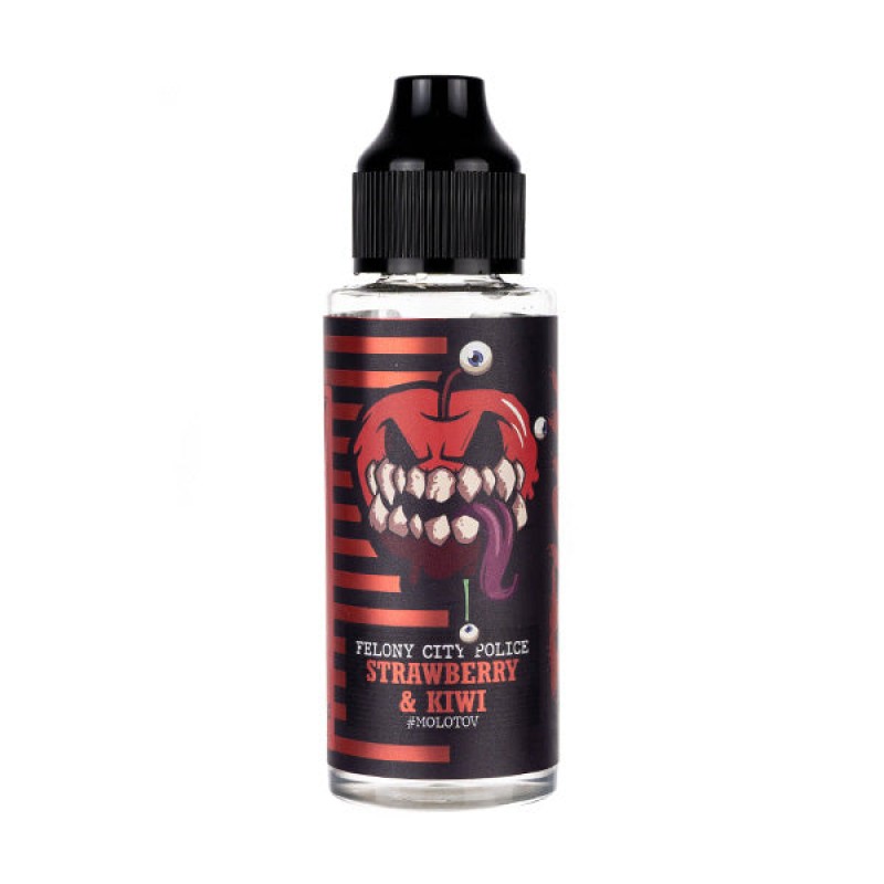 Strawberry and Kiwi 100ml Shortfill E-Liquid by Fe...