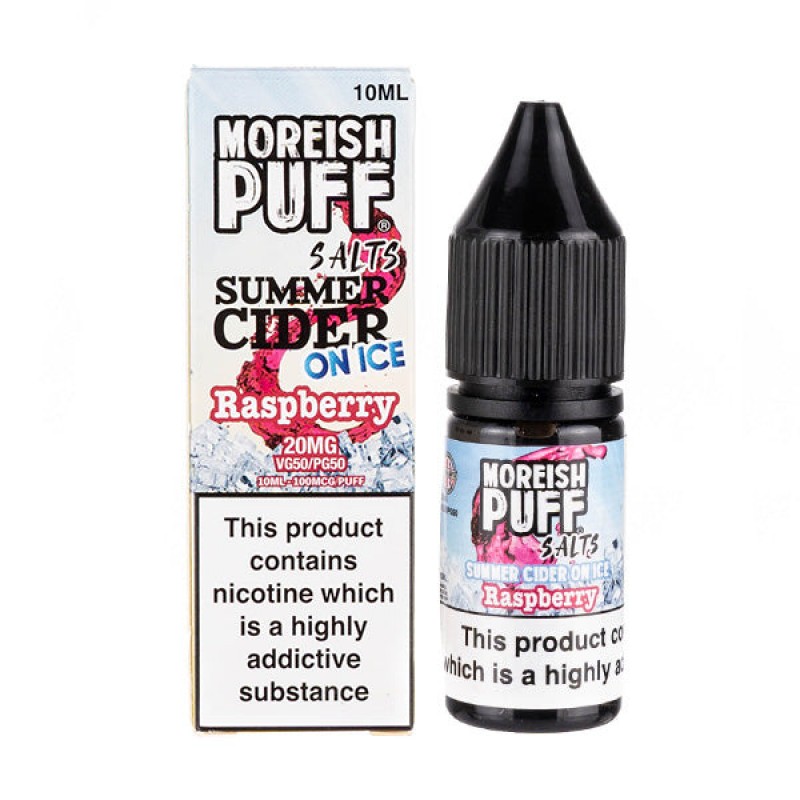 Raspberry Summer Cider on Ice Nic Salt E-Liquid by...