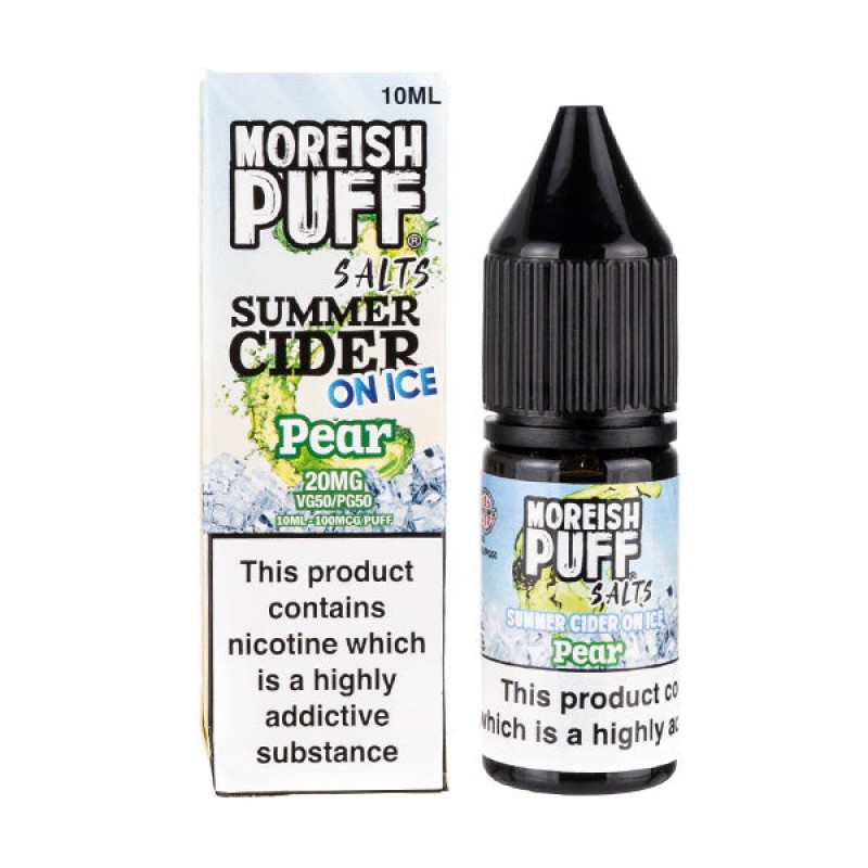 Pear Summer Cider on Ice Nic Salt E-Liquid by More...