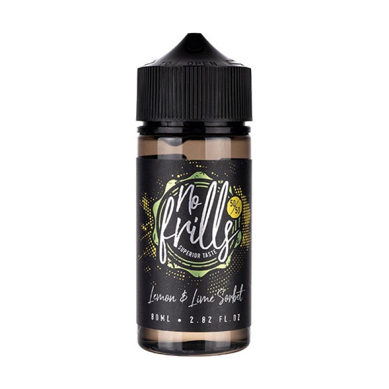 Lemon & Lime 80ml (50/50) Shortfill E-liquid b...