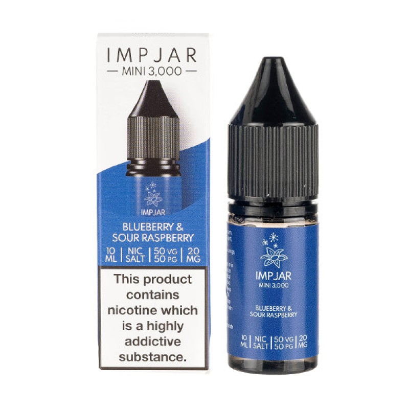 Blueberry Sour Raspberry Nic Salt E-Liquid by Imp ...