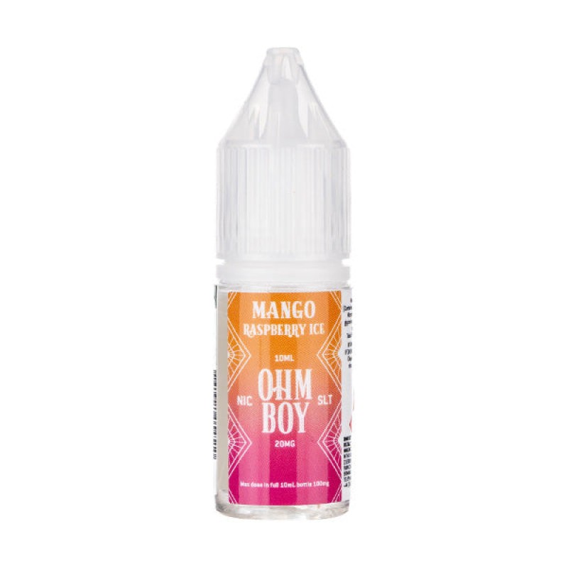 Mango Raspberry Ice Nic Salt E-Liquid by Ohm Boy S...