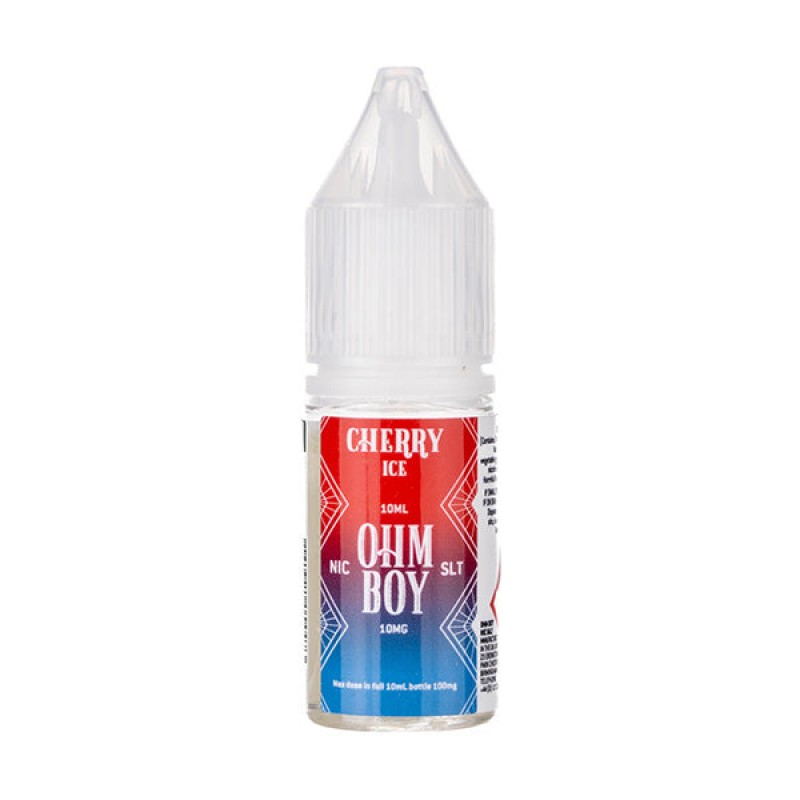 Cherry Ice Nic Salt E-Liquid by Ohm Boy SLT