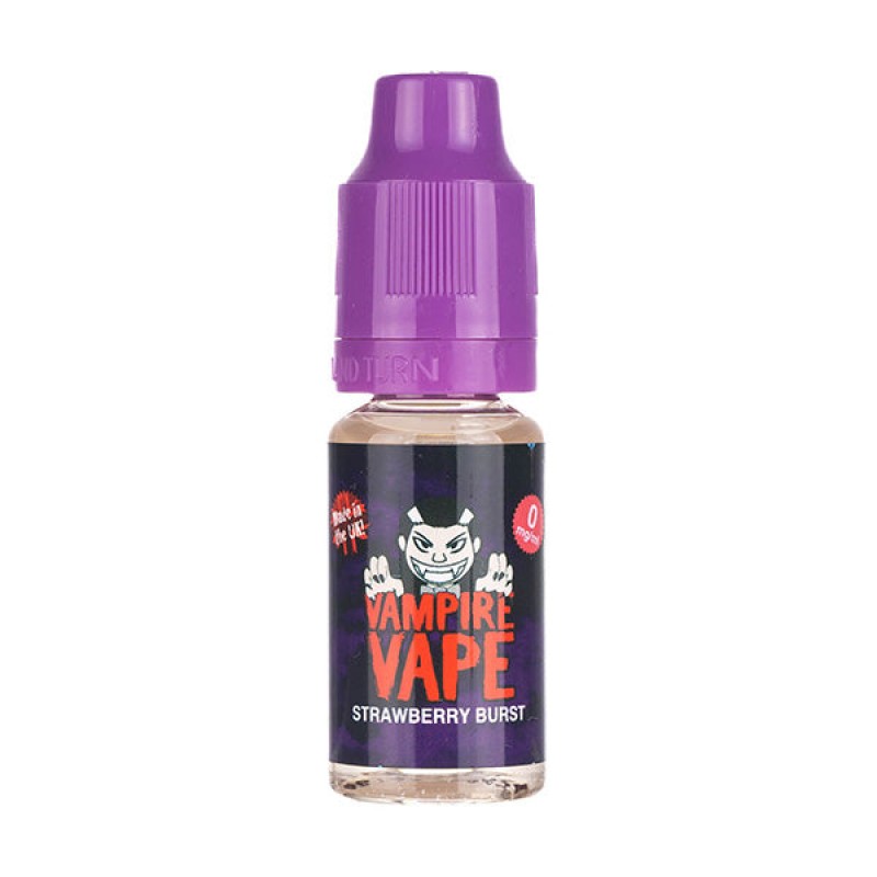 Strawberry Burst E-Liquid by Vampire Vape (Nicotin...