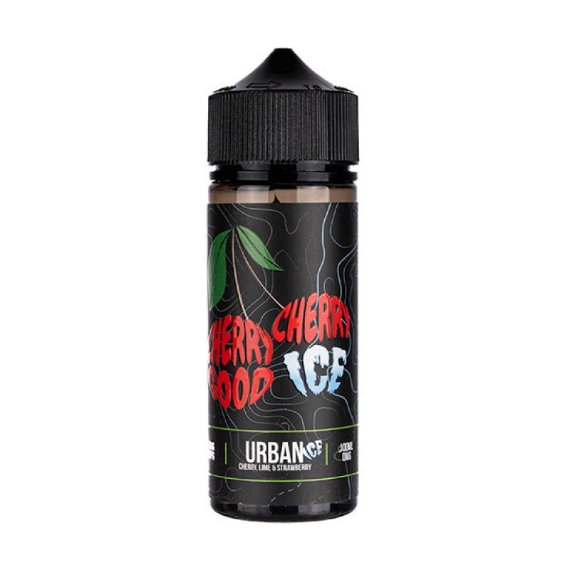 Urban Ice Cherry Good Cherry 100ml Shortfill E-Liquid by Wick Liquor