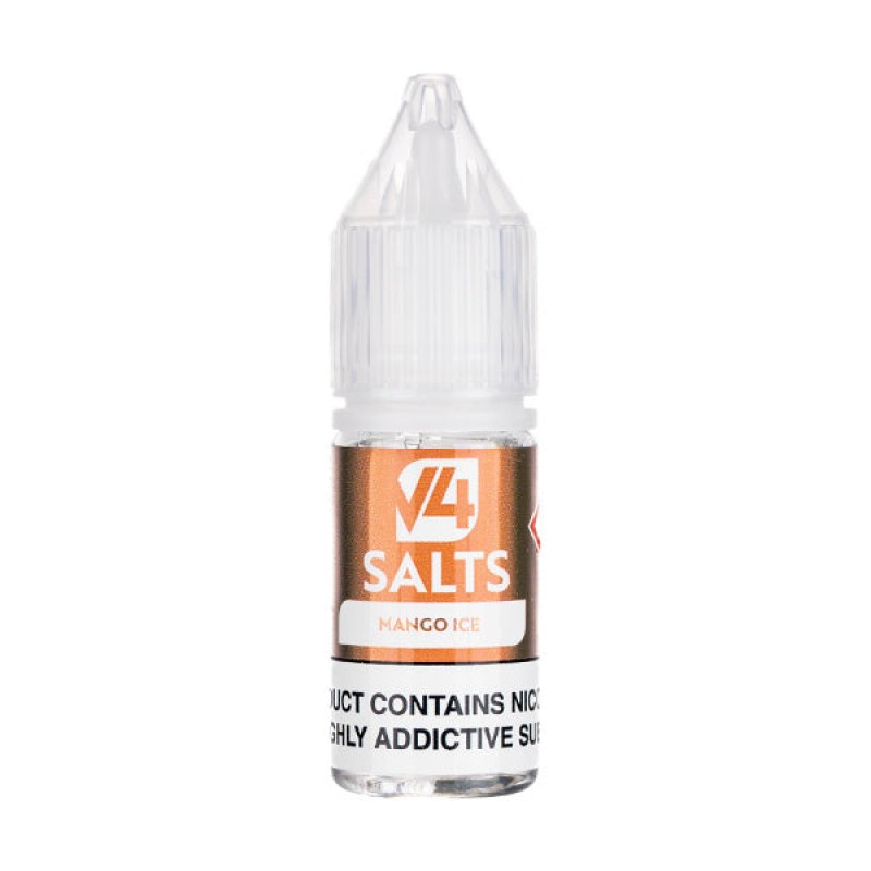 Mango Ice Nic Salt E-Liquid by V4 Vapour