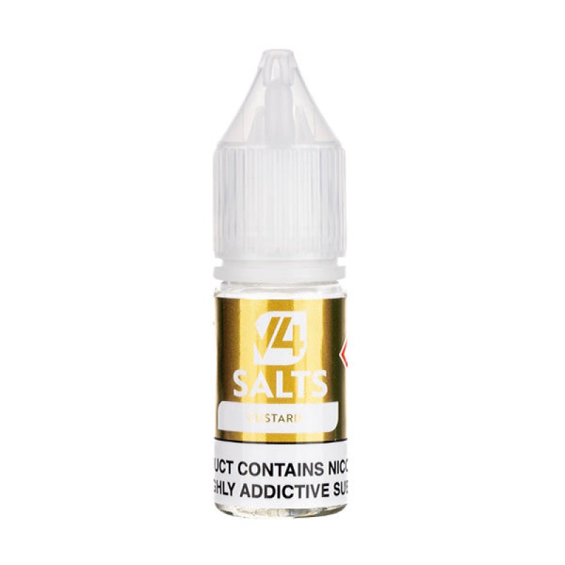 Custard Nic Salt E-Liquid by V4 Vapour