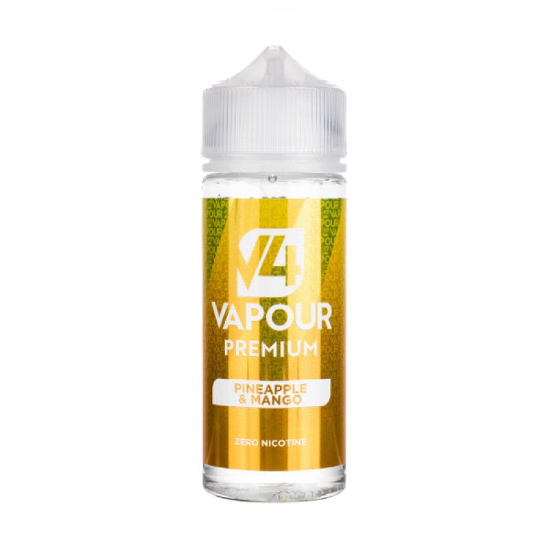 Pineapple & Mango 100ml Shortfill E-Liquid by V4 Vapour