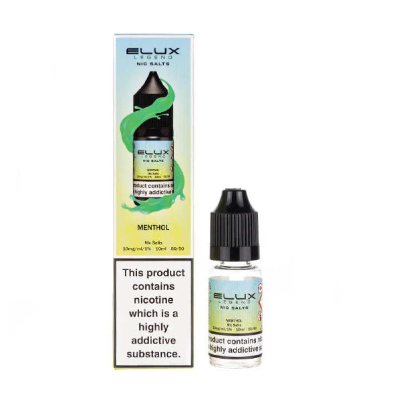 Menthol Nic Salt E-Liquid by Elux Legend