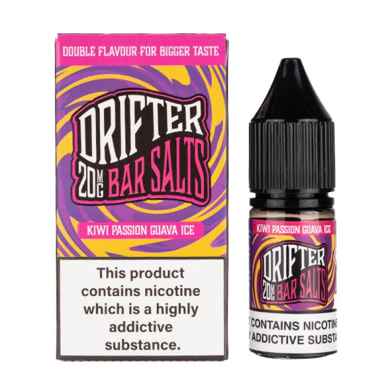 Kiwi Passion Guava Ice Nic Salt E-Liquid by Drifter