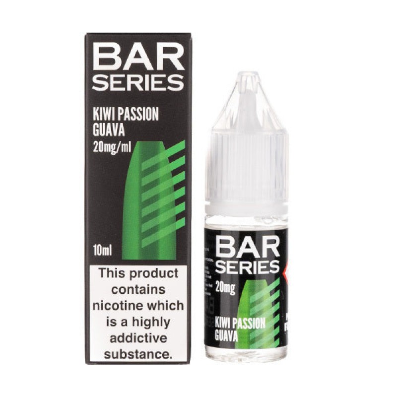 Kiwi Passion Fruit Guava Nic Salt E-Liquid by Bar ...