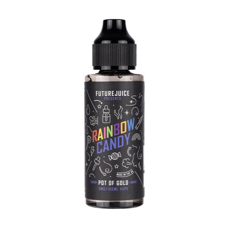 Rainbow Candy 100ml Shortfill E-Liquid by Future Juice