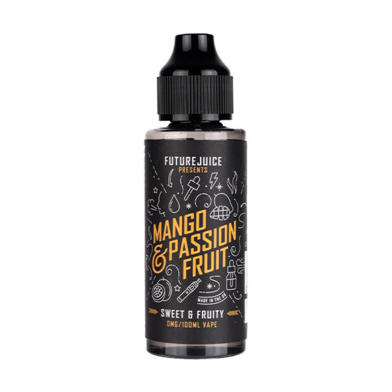 Mango Passion Fruit 100ml Shortfill E-Liquid by Fu...