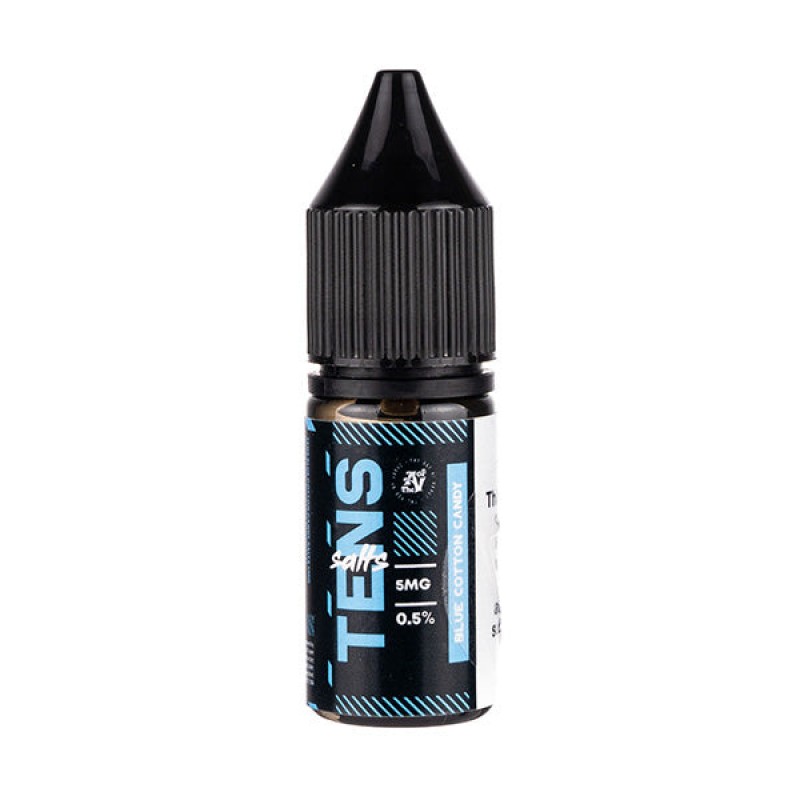 Blue Cotton Candy Nic Salt E-Liquid by Tens Salts