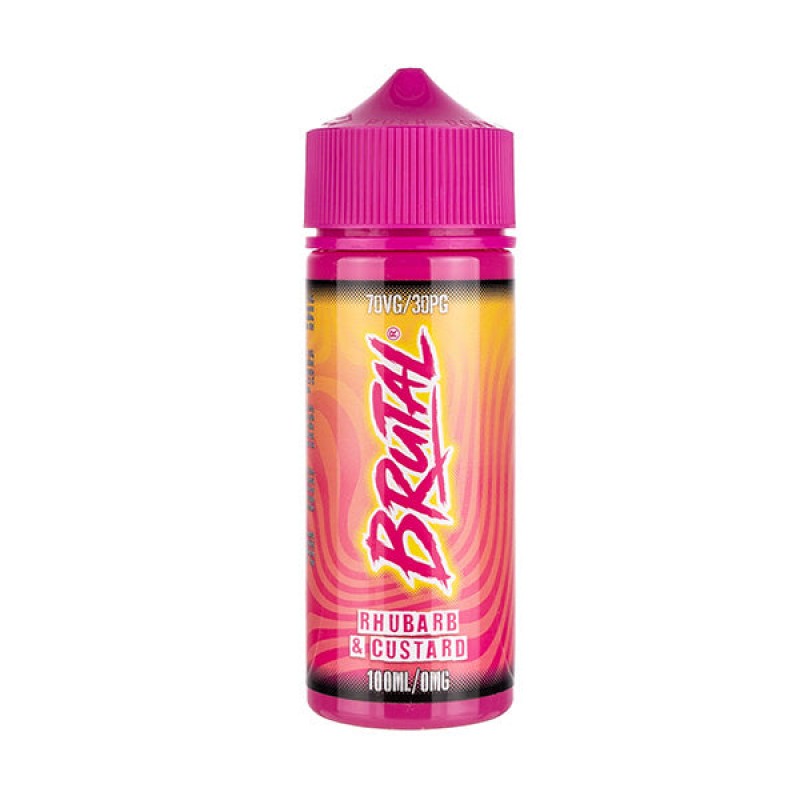 Rhubarb & Custard 100ml Shortfill E-Liquid by ...