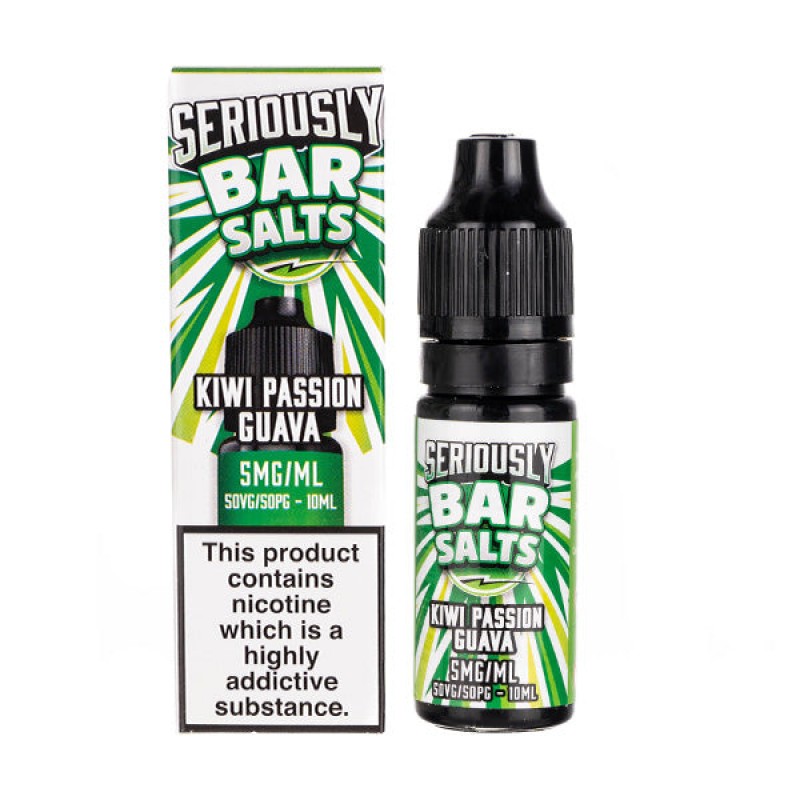 Kiwi Passion Guava Nic Salt E-Liquid by Seriously ...