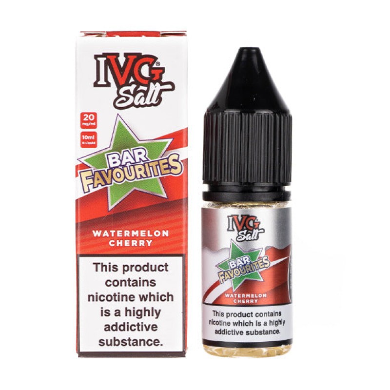 Watermelon Cherry Nic Salt E-Liquid by IVG Bar Fav...