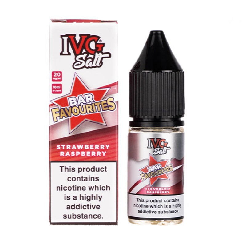 Strawberry Raspberry Nic Salt E-Liquid by IVG Bar ...