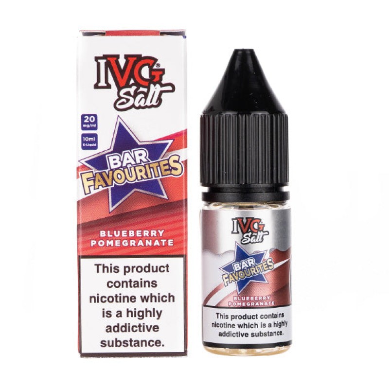 Blueberry Pomegranate Nic Salt E-Liquid by IVG Bar...