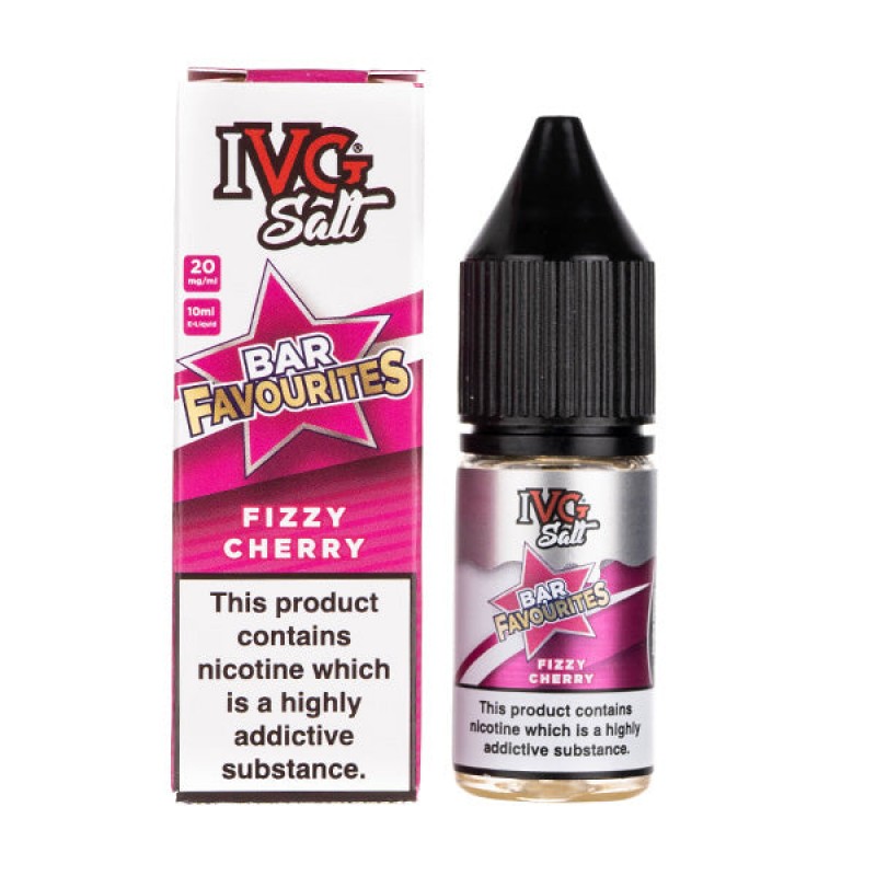 Fizzy Cherry Nic Salt E-Liquid by IVG Bar Favourit...