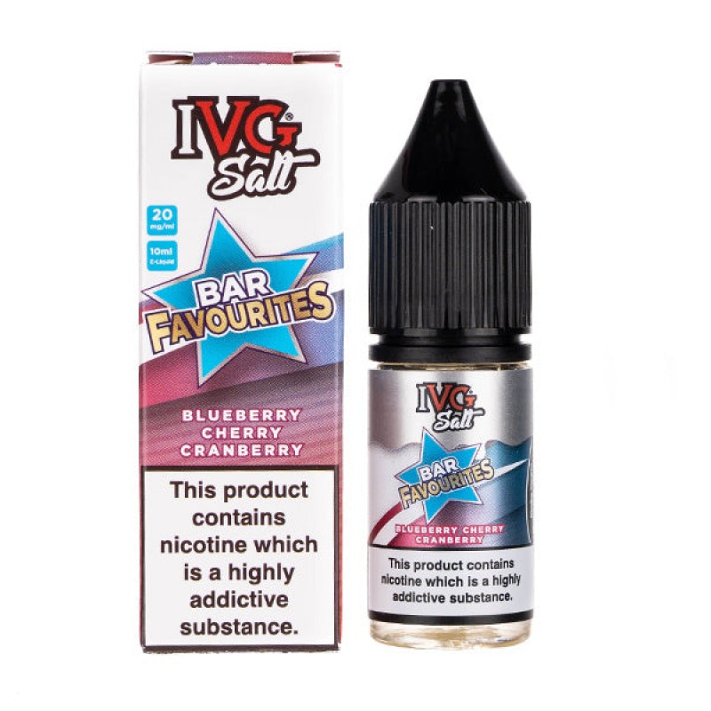 Blueberry Cherry Cranberry Nic Salt E-Liquid by IV...