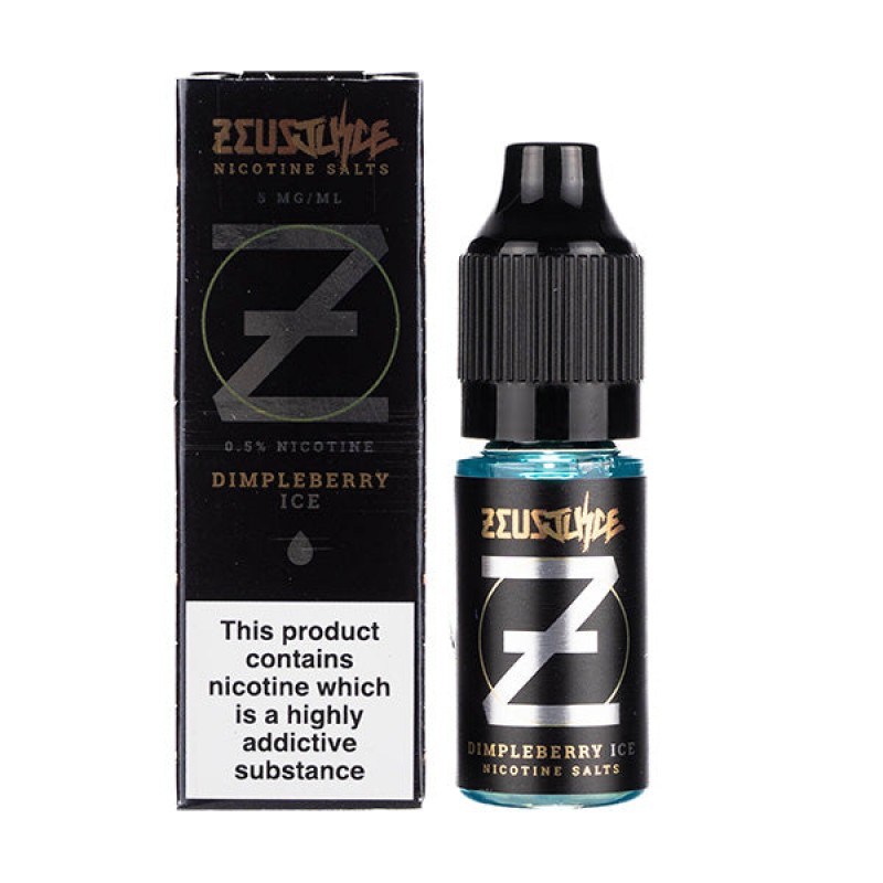 Dimpleberry Ice Nic Salt E-Liquid by Zeus Juice