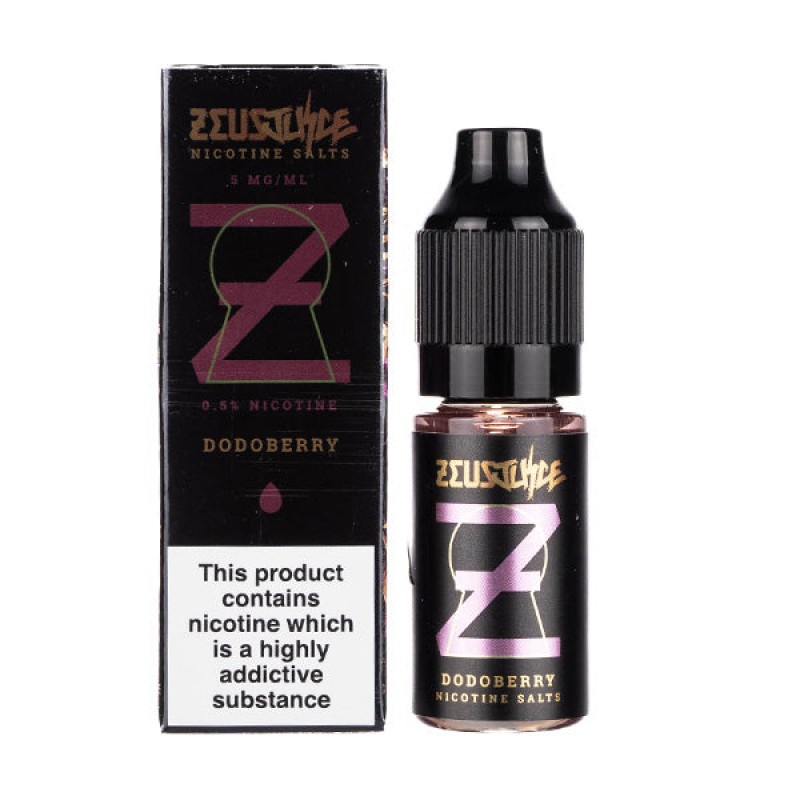 Dodoberry Nic Salt E-Liquid by Zeus Juice