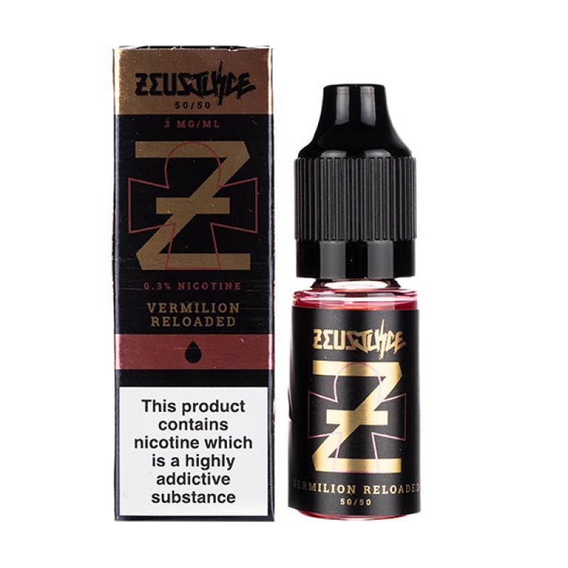 Vermilion Reloaded 50/50 E-Liquid by Zeus Juice