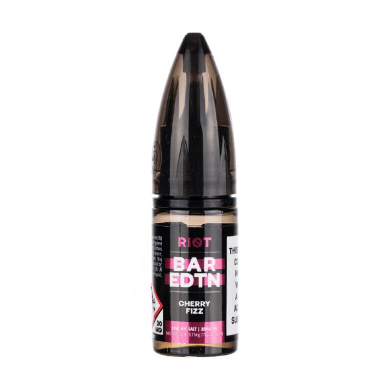 Cherry Fizz Nic Salt by Riot Squad Bar Edtn