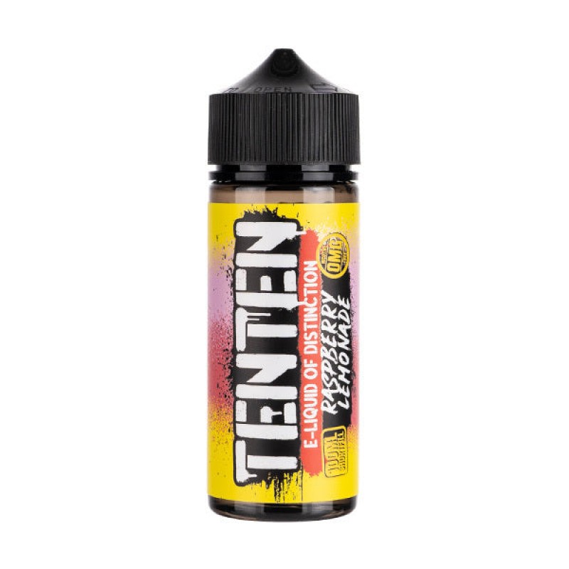 Raspberry Lemonade 100ml Shortfill by TenTen