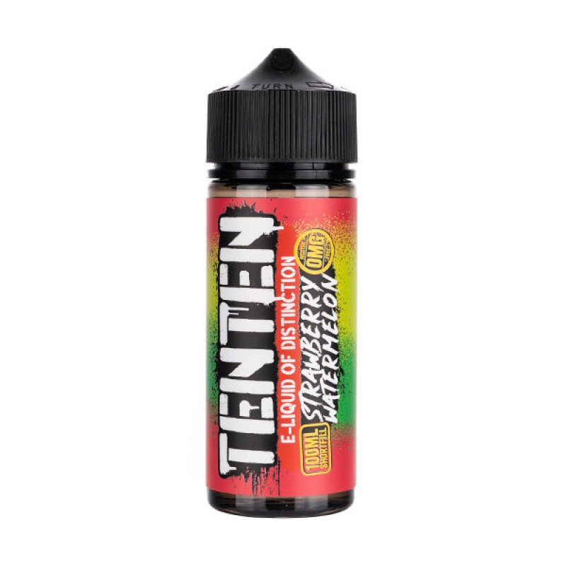 Strawberry Watermelon 100ml Shortfill by TenTen