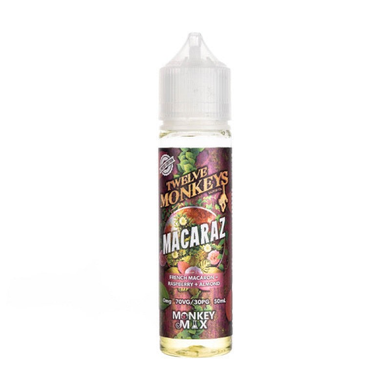 Macaraz 50ml Shortfill by Twelve Monkeys