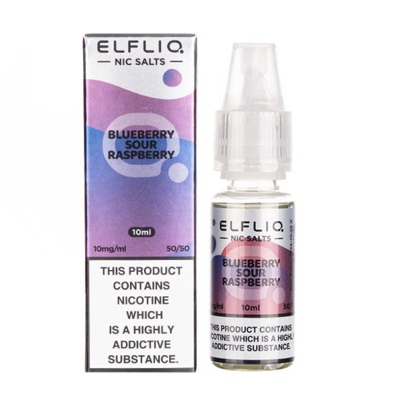 Blueberry Sour Raspberry Nic Salt E-Liquid by Elfl...