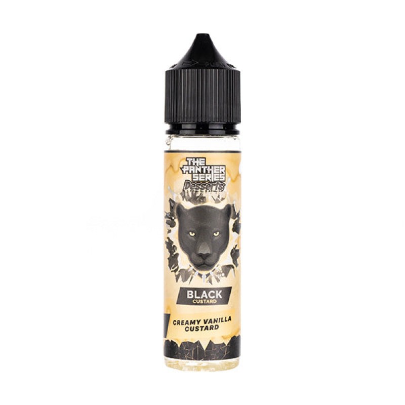 Black Custard 50ml Shortfill E-Liquid by Dr Vapes