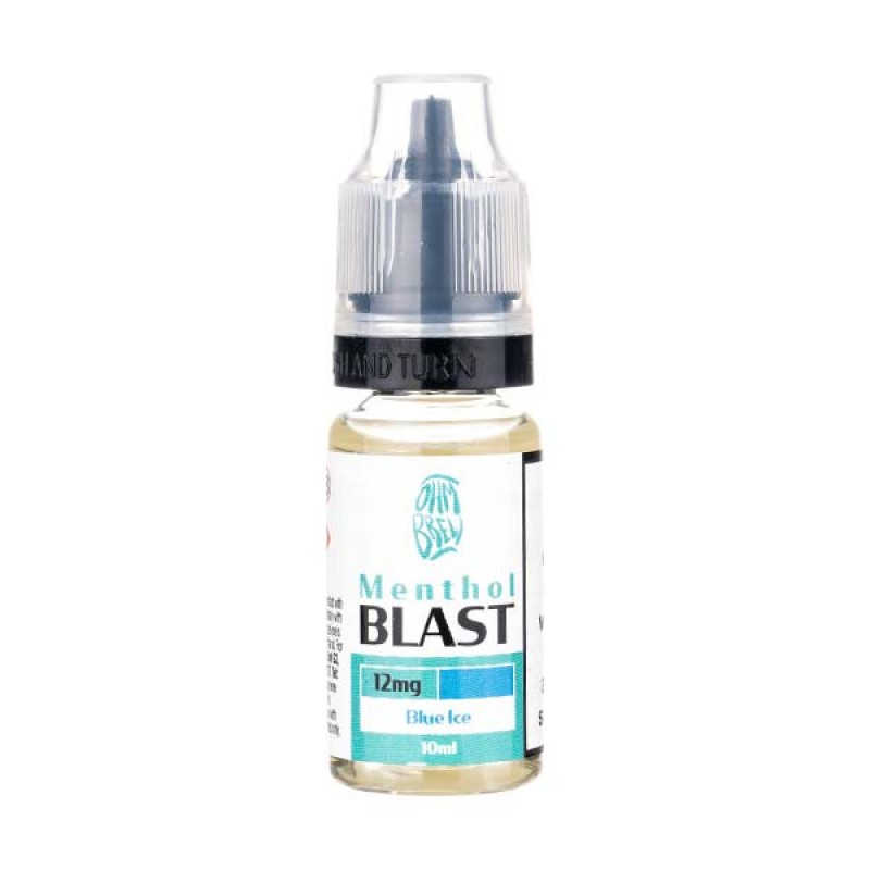 Blue Ice Nic Salt E-Liquid by Ohm Brew Menthol Bla...