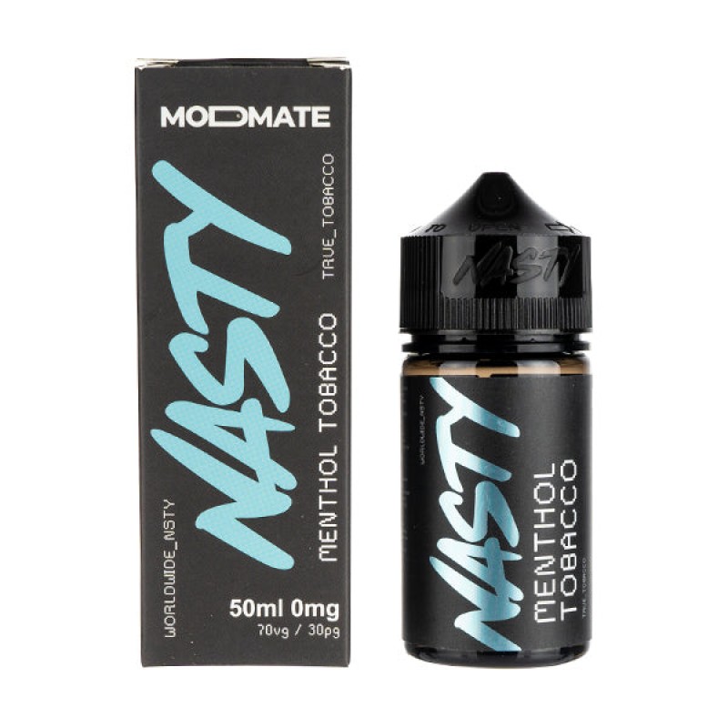 Menthol Tobacco 50ml Shortfill E-Liquid by Nasty J...