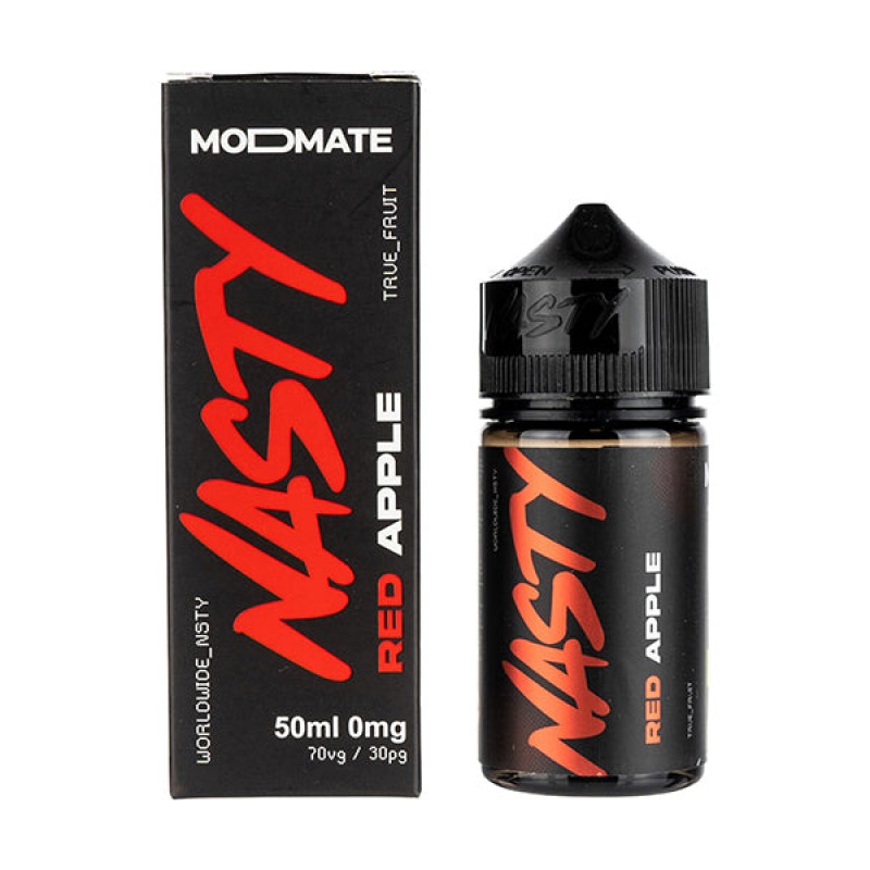 Red Apple 50ml Shortfill E-Liquid by Nasty Juice M...