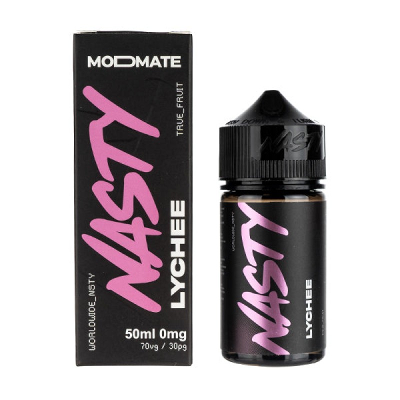 Lychee 50ml Shortfill E-Liquid by Nasty Juice Modm...