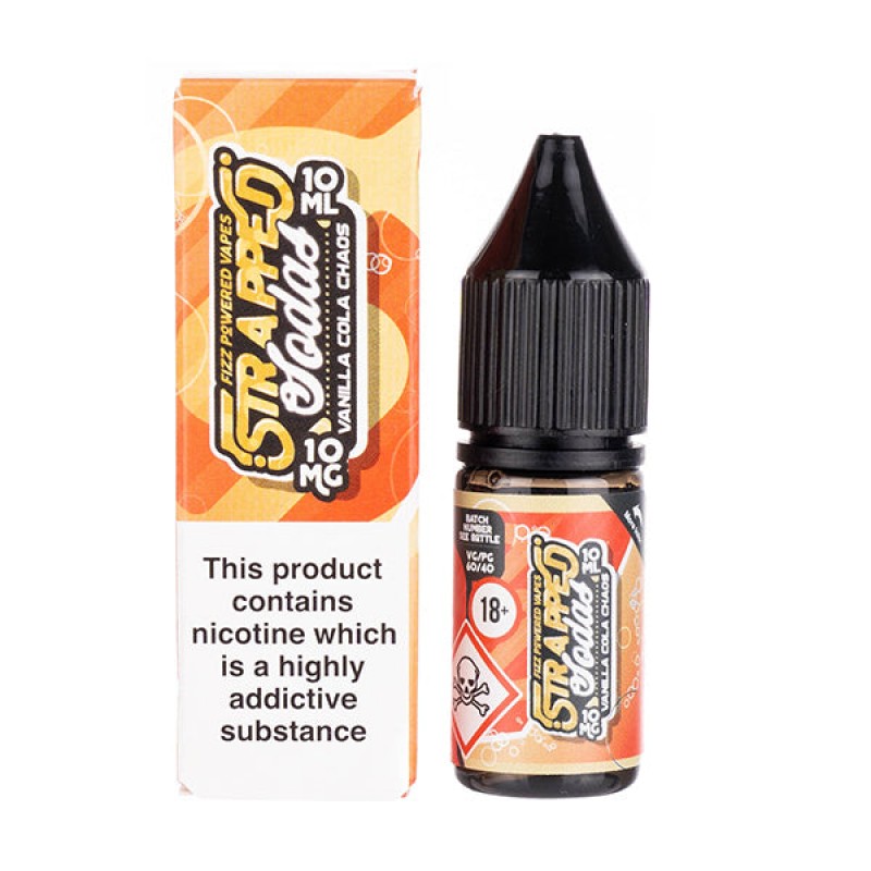 Vanilla Cola Chaos Nic Salt E-Liquid by Strapped