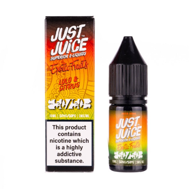 Lulo & Citrus 50/50 E-Liquid by Just Juice