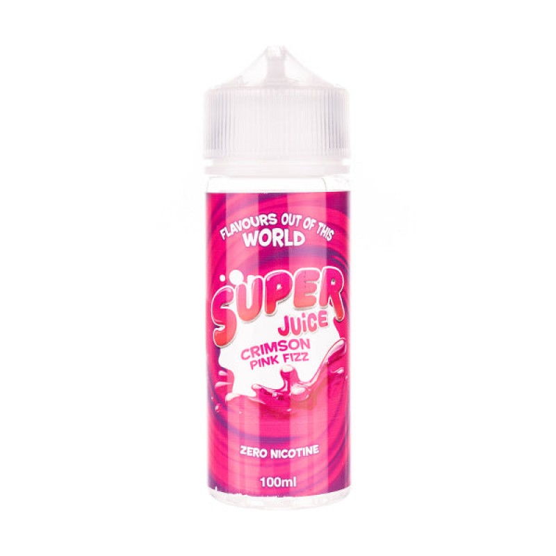 Crimson Pink Fizz 100ml Shortfill E-Liquid by Supe...