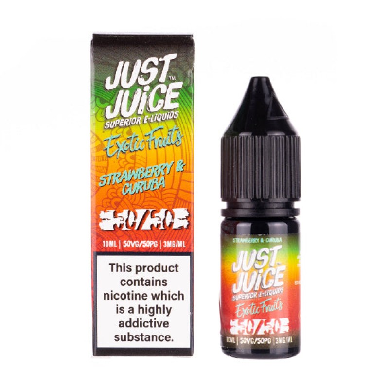 Strawberry & Curuba 50/50 E-Liquid by Just Jui...