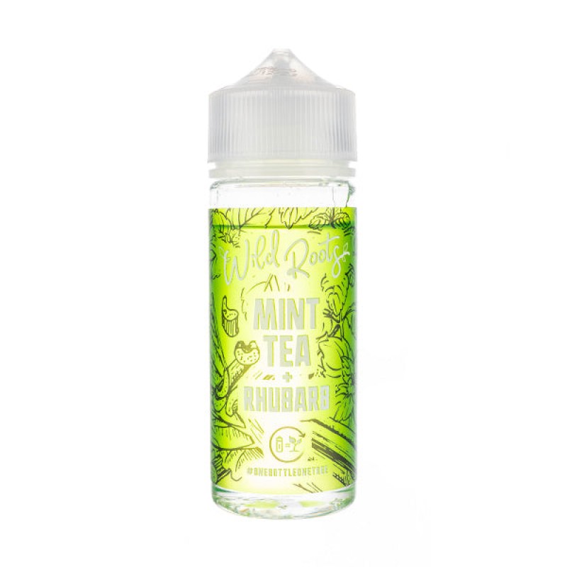 Mint Tea and Rhubarb 100ml Shortfill E-Liquid by W...