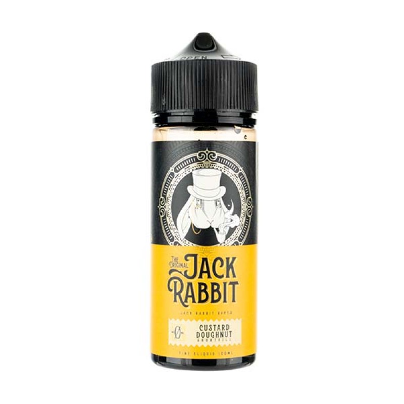 Custard Doughnut 100ml Shortfill E-Liquid by Jack Rabbit