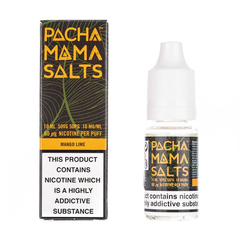 Mango Lime Nic Salt E-Liquid by Pacha Mama